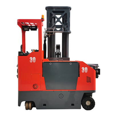 Stand-auf Richtungs-sideloader 4 Weise 3000kgn muti-Richtungs- vier elektrischem Gabelstapler für den langen Materialtransport